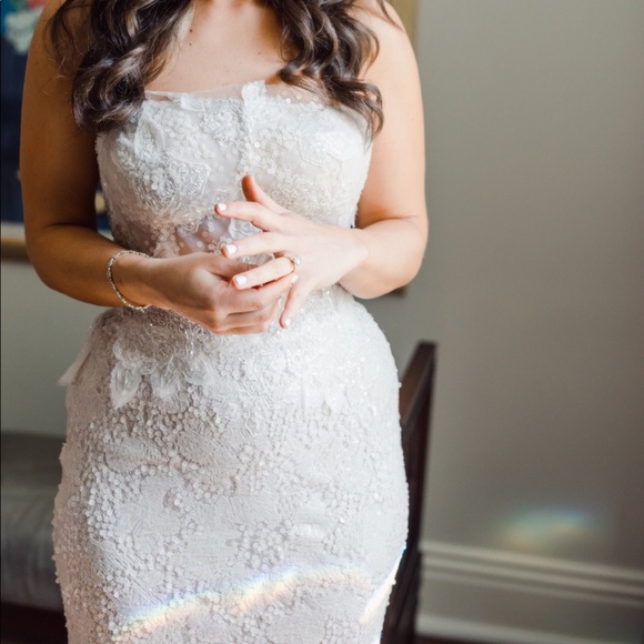 MIRA ZWILLINGER WEDDING GOWN - Picture 8 of 15